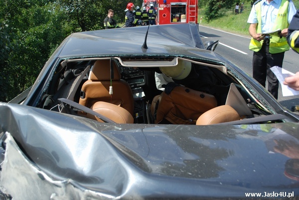 Niebezpieczny wypadek w Bukowej - 01.08.2009