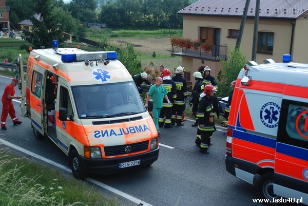 Niebezpieczny wypadek w Bukowej - 01.08.2009