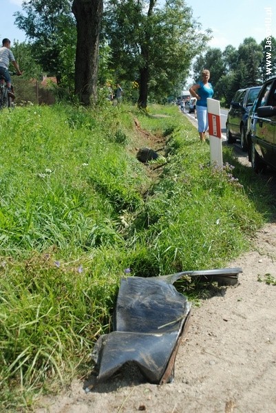 Niebezpieczny wypadek w Bukowej - 01.08.2009