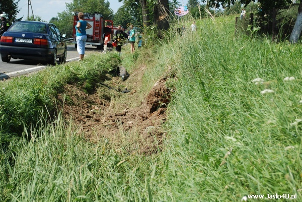 Niebezpieczny wypadek w Bukowej - 01.08.2009