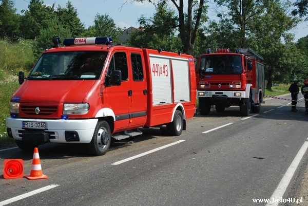 Niebezpieczny wypadek w Bukowej - 01.08.2009