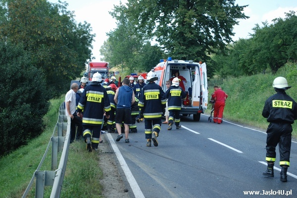 Niebezpieczny wypadek w Bukowej - 01.08.2009