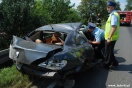 Niebezpieczny wypadek w Bukowej - 01.08.2009