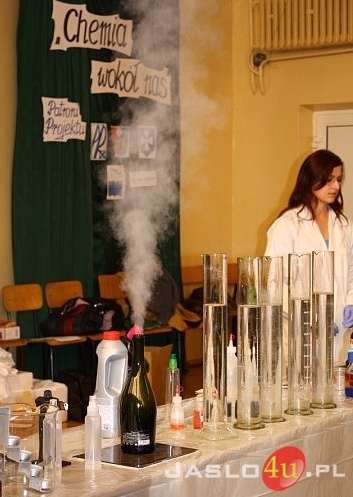 Nietypowa lekcja chemii...