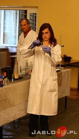 Nietypowa lekcja chemii...