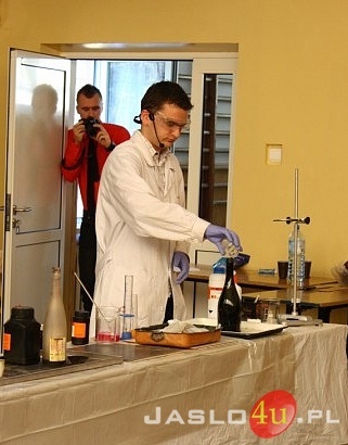 Nietypowa lekcja chemii...