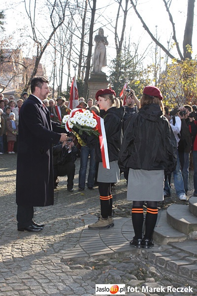 Obchody 90. rocznicy odzyskania niepodległości - Fot. M. Reczek