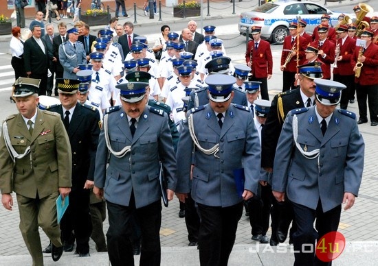 Obchody Święta Policji w Jaśle fot. Ilona Czarnecka