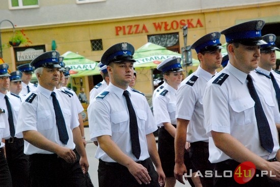 Obchody Święta Policji w Jaśle fot. Ilona Czarnecka