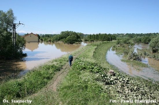 Os. Szajnochy po powodzi - Fot. P. Szarzyński