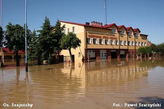 Os. Szajnochy po powodzi - Fot. P. Szarzyński