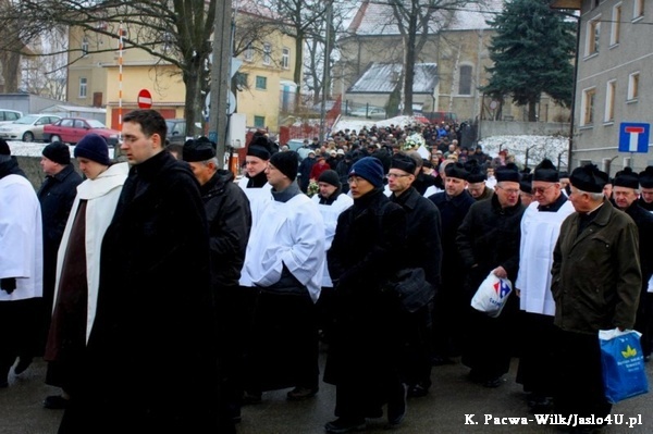 Ostatnie pożegnanie ks. K. Trygara