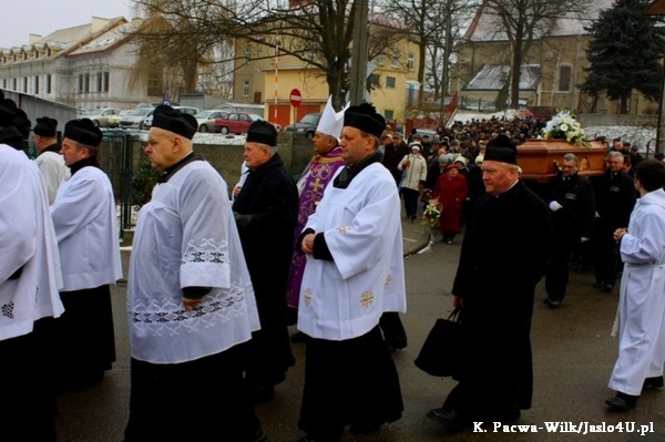 Ostatnie pożegnanie ks. K. Trygara