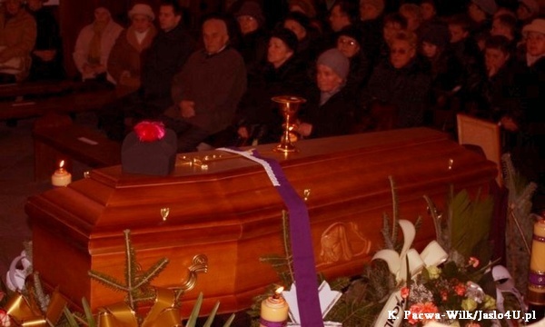 Ostatnie pożegnanie ks. K. Trygara