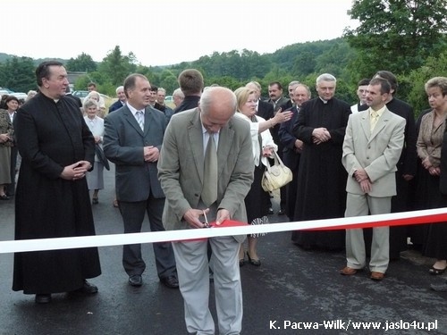 Otwarcie drogi w Gliniku Nowym - 25.06.2009