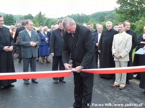 Otwarcie drogi w Gliniku Nowym - 25.06.2009