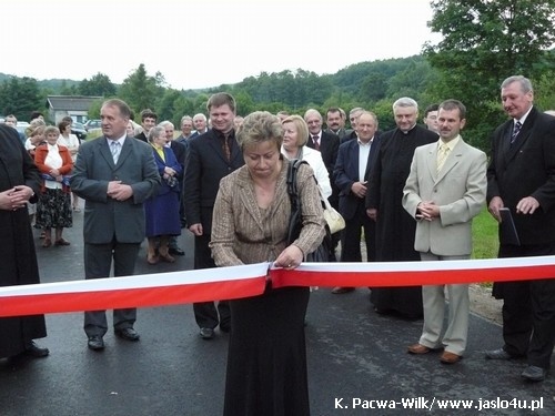 Otwarcie drogi w Gliniku Nowym - 25.06.2009