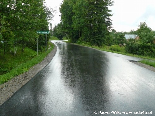 Otwarcie drogi w Gliniku Nowym - 25.06.2009