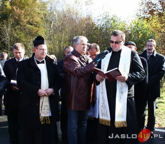 Otwarcie drogi w Ożennej