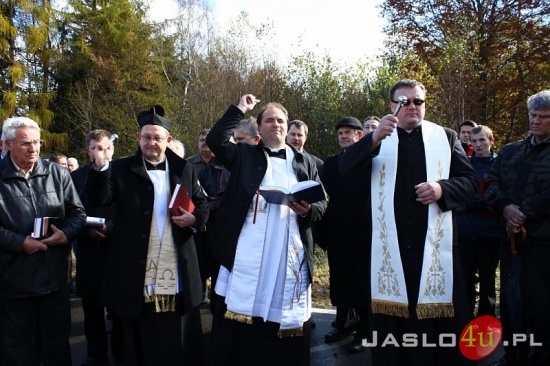 Otwarcie drogi w Ożennej