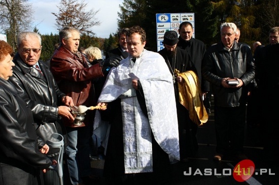 Otwarcie drogi w Ożennej