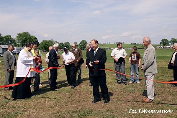 Otwarcie lądowiska w Czeluśnicy