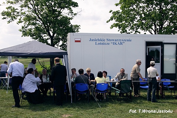 Otwarcie lądowiska w Czeluśnicy