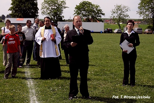 Otwarcie lądowiska w Czeluśnicy