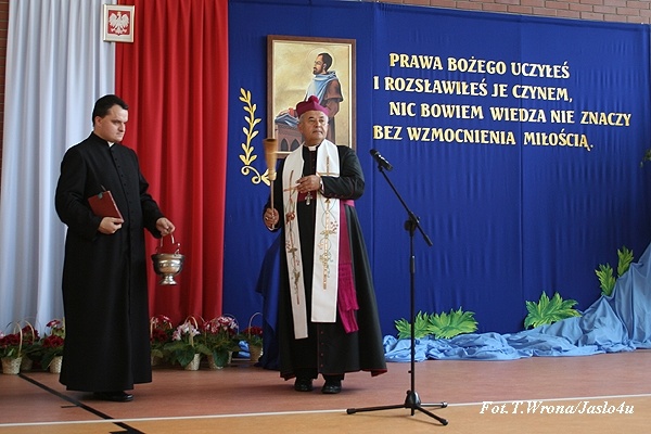 Otwarcie sali gimnastycznej w Samoklęskach
