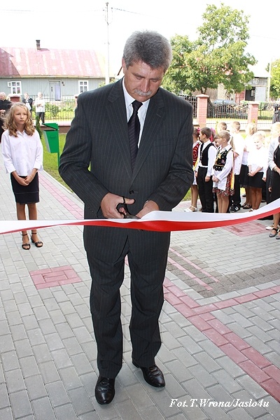 Otwarcie sali gimnastycznej w Samoklęskach
