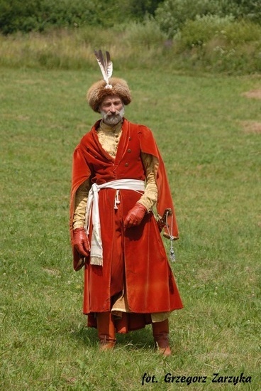 Parada historyczna w Krempnej