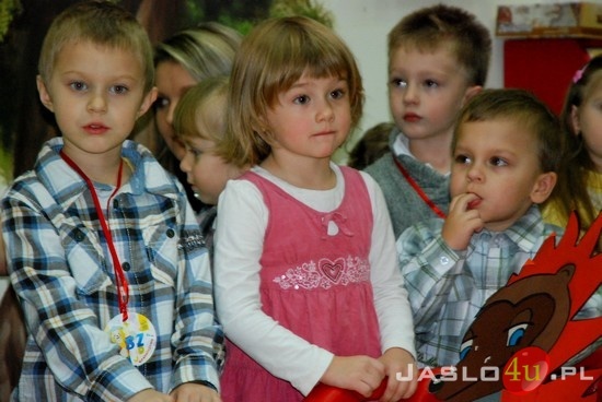 Pasowanie na przedszkolaka w Bajkowym Przedszkolu w Jaśle fot. Ilona Czarnecka