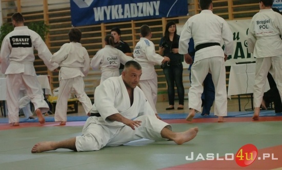 Paweł Nastula trenował w Jaśle - fot. Marek Dybaś