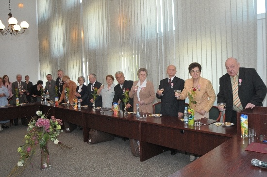 Piętnaście par z Jasła obchodzi złote gody
