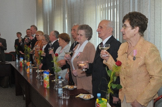Piętnaście par z Jasła obchodzi złote gody