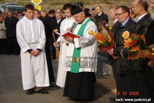 Poświęcenie mostu w Pagórku