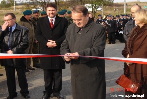 Poświęcenie mostu w Pagórku