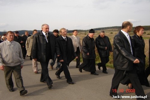 Poświęcenie mostu w Pagórku