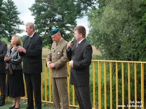 Poświęcenie mostu w Pielgrzymce