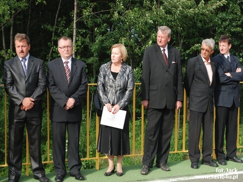Poświęcenie mostu w Pielgrzymce