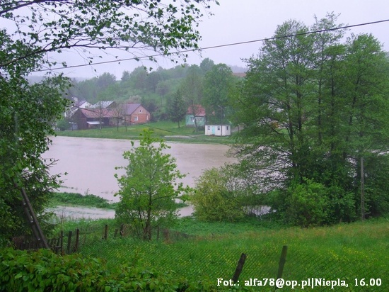 Powódź i podtopienia - 16.05.2010