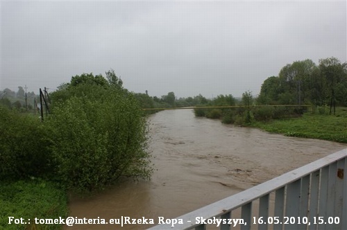 Powódź i podtopienia - 16.05.2010