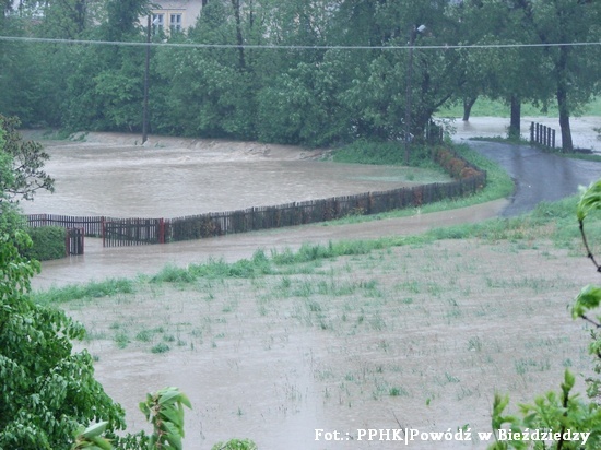 Powódź i podtopienia - 16.05.2010