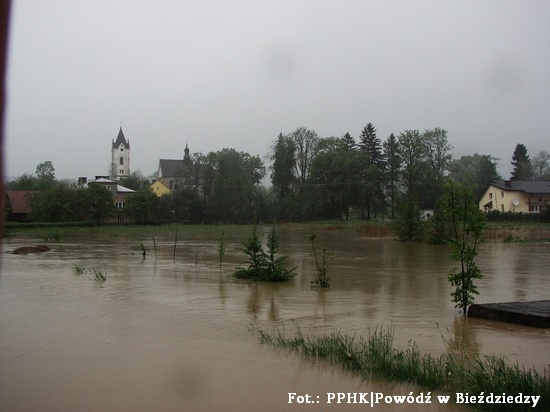 Powódź i podtopienia - 16.05.2010