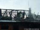 Pożar domu w Łysej Górze - 25.06.2009