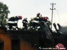Pożar domu w Łysej Górze - 25.06.2009