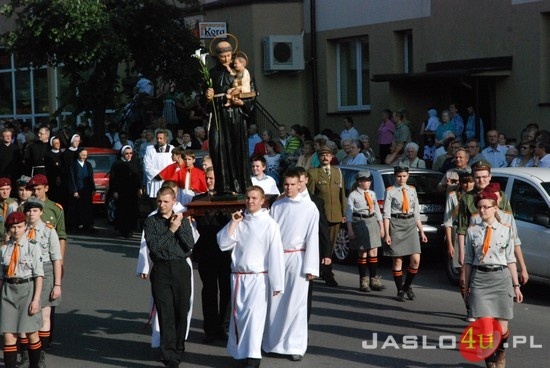 Procesja z relikwiami św. Antoniego fot. Ilona Czarnecka