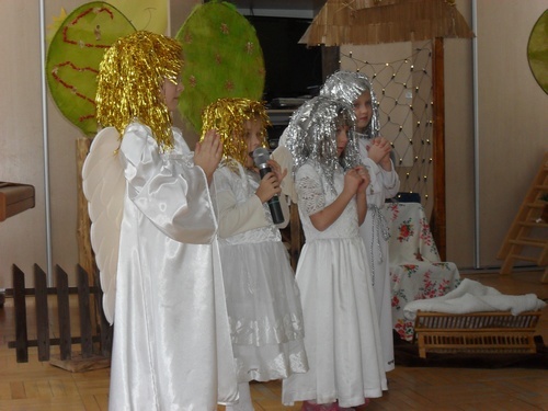 Przedszkolaków kolędowanie