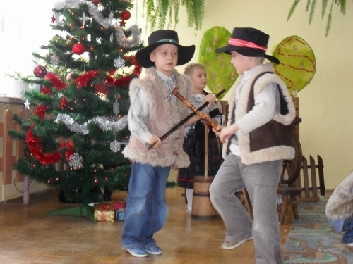 Przedszkolaków kolędowanie