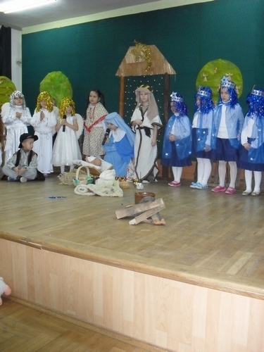 Przedszkolaków kolędowanie